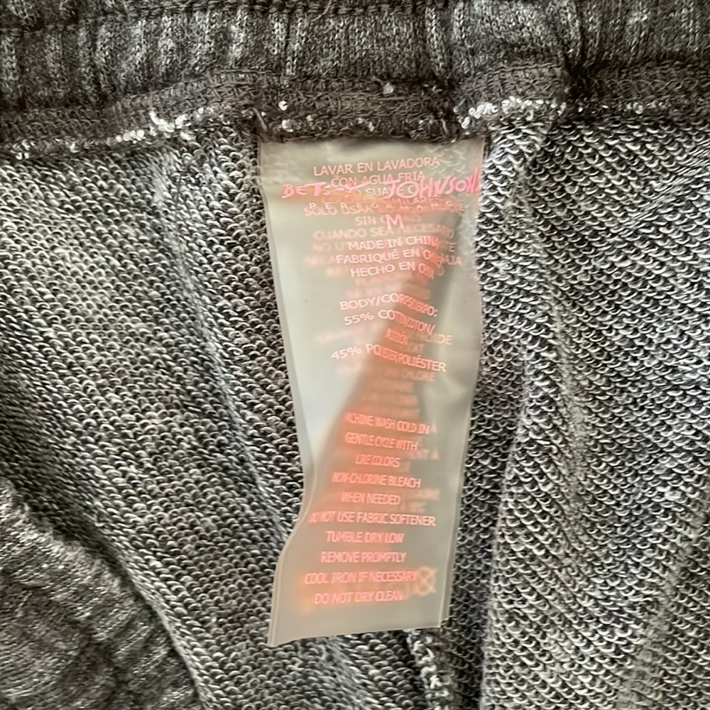 Betsey Johnson performance sweatpants size M NWT - Picture 3 of 4